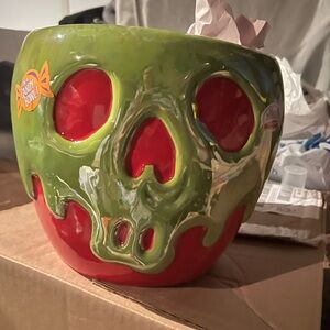 Apple poison candy jar